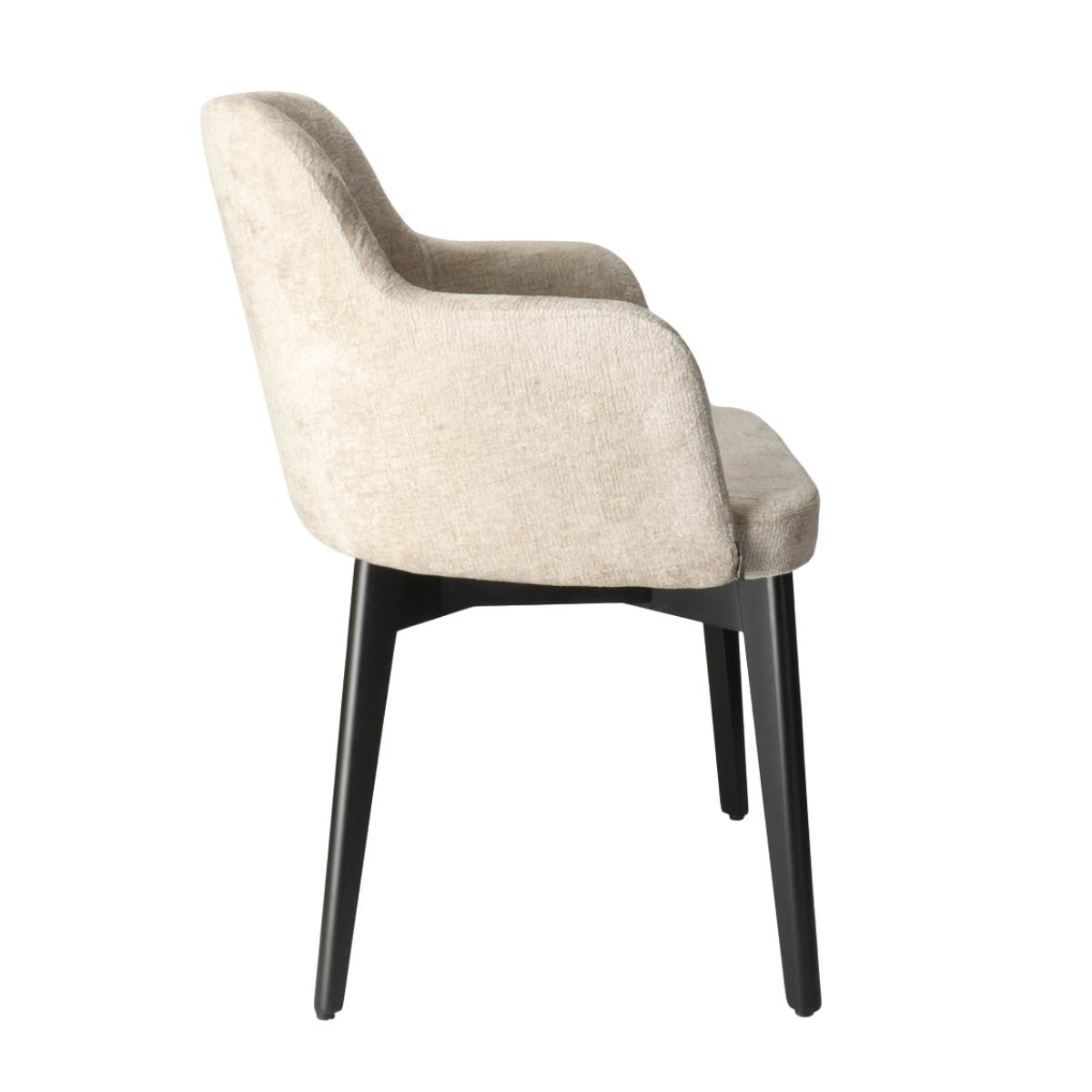 T JANEIRO ARM HARMONY  Beige elegant Upholstered indoor chair